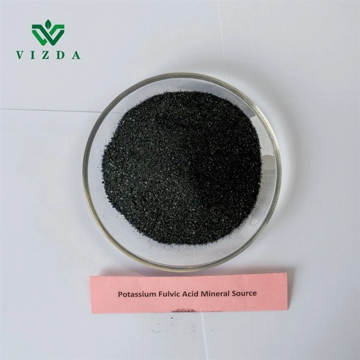 Fulvate Fertilizer Mineral Source Potassium Fulvate Powder