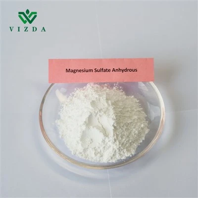 Powdwr Anhydrus Magnesiwm Sylffad Hydawdd
